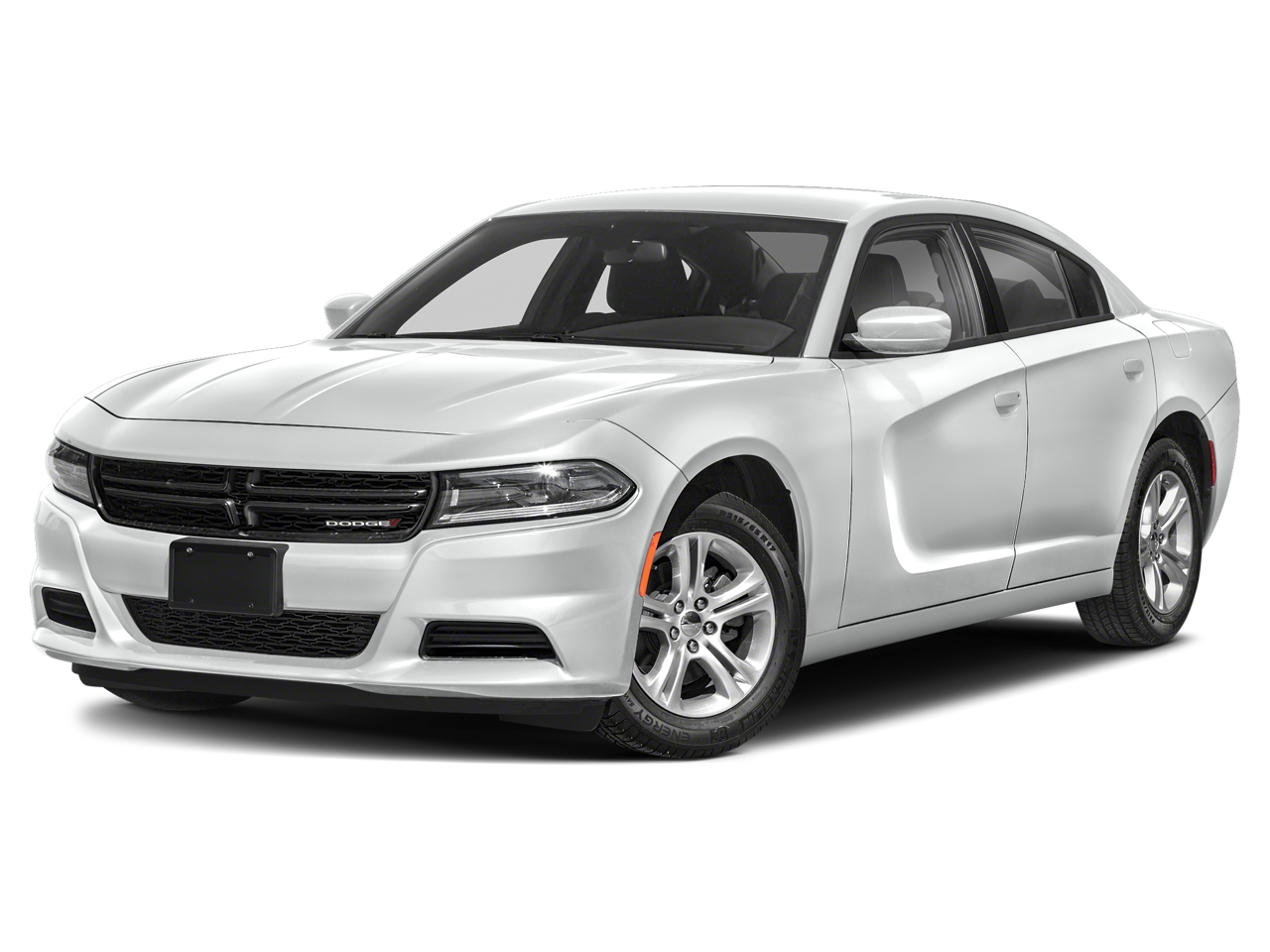 2023 Dodge Charger SXT in White Knuckle Clear Coat (Pw7) — front three-quarter view