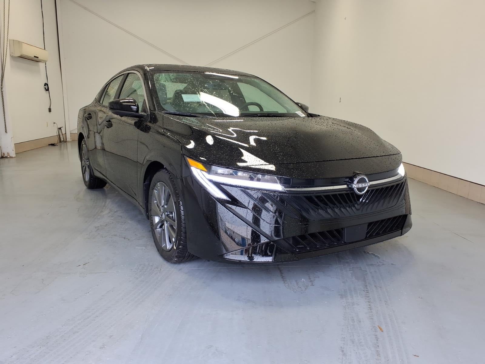 2026 Nissan Sentra SL in Super Black Kh3 — front three-quarter view