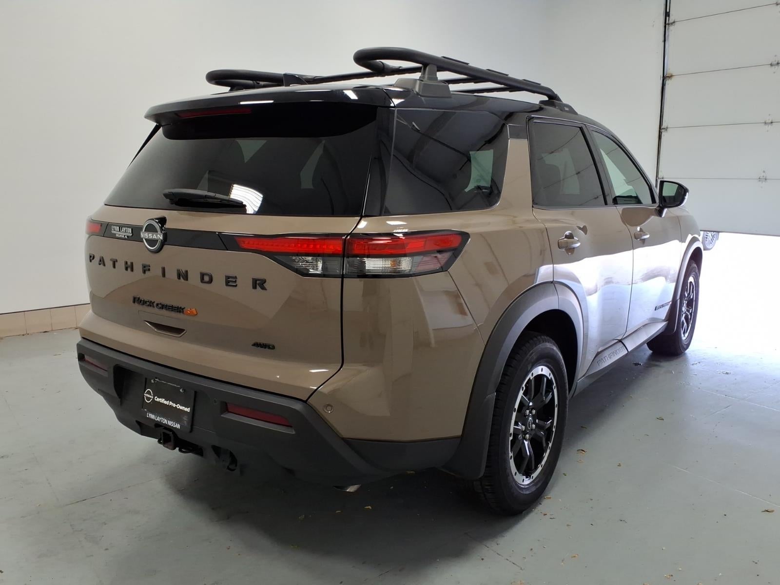 2024 Nissan Pathfinder — rear three-quarter view