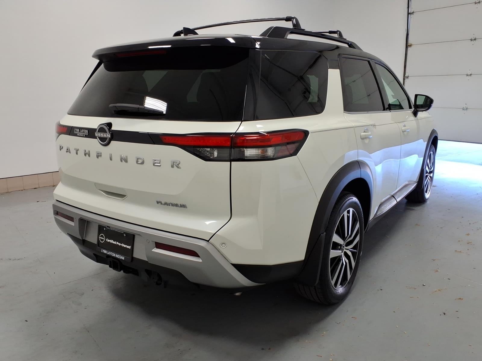 2023 Nissan Pathfinder — rear three-quarter view